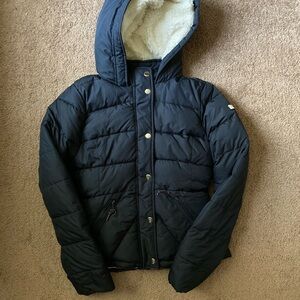 Hollister Black Hooded Jacket